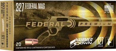 FEDERAL HAMMER DOWN 327FEDERAL 127GR JSP 20RD 10BX/CS ALG327F1