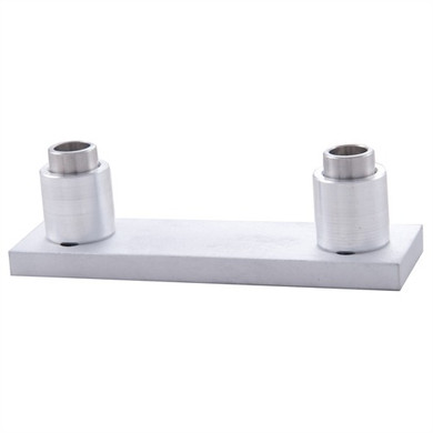 #350 ADJUSTABLE COMB HARDWARE SILVER ALUMINUM 352100350