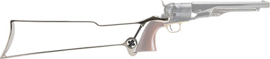CIMARRON REVOLVER SHOULDERSTOCK 1860/1851/1861 STEEL DA6085161SS
