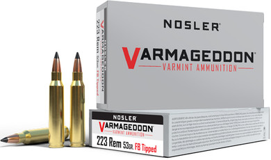 NOSLER VARMAGEDDON 223 REM53GR FBT 20RD 20BX/CS A65139