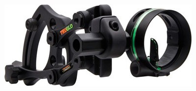 TRUGLO BOW SIGHT RANGE ROVER1-PIN .019 DIA BLACK TG6211B