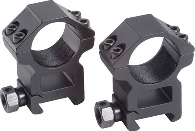 TRADITIONS RINGS TACTICAL 1"4 SCREW MEDIUM MATTE BLACK A763M