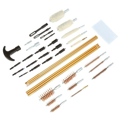 DAC Technologies Gunmaster Universal Cleaning Kit with Wood Case 42 Piece VR38293