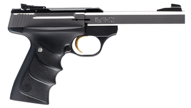 Browning 051409490 Buck Mark Standard *CA Compliant 22 LR 10+1 5.50" Slab Side Barrel, Stainless Serrated SS Slide, Matte Black Aluminum Frame, Finger Grooved Black Ultragrip RX Grip 17696