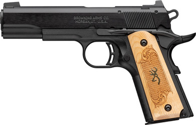 BROWNING 1911-22 22LR FSMEDALLION 4.25" BLACK/MAPLE* G051067490