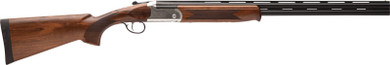 STEVENS 555E O/U 28GA 26" MC52 3/4" SILVER ENGAVED/WALNUT G22594