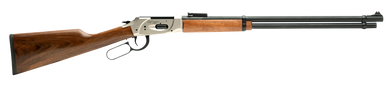 Gforce Arms GFLVR410NKLY Saddlehorn  410 Gauge 2.5" 7+1 20" Black Barrel, Nickel Metal Finish Aluminum Receiver, Turkish Walnut Stock (Youth) 144153
