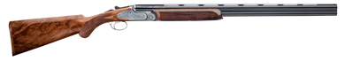 Rizzini USA 510128 Artemis Field Full Size 28 Gauge Break Open 3" 2rd 29" Gloss Blued Anodized Silver Engraved Steel Receiver, Fixed w/Prince of Whales Grip, Oiled Turkish Walnut Wood Stock 134230