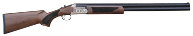 Pointer KAR2828 Acrius  28 Gauge 2.75" 2rd 28" Black O/U Barrel, Nickel Engraved Metal Finish, Turkish Walnut Stock Includes 5 Chokes 130173