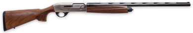 Weatherby ID21228MAG 18i Deluxe Full Size 12 Gauge Semi-Auto 3" 4+1 28" Black Vent Rib Barrel, Engraved Nickel Aluminum Receiver, Fixed Matte Walnut Stock, Right Hand 112514