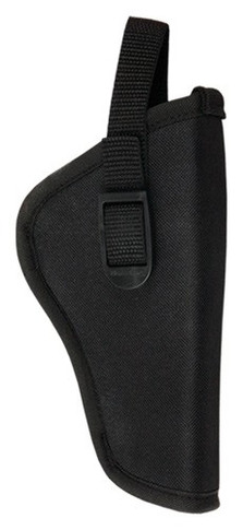 BULLDOG OWB HOLSTER W/TB RHPIT BULL NYLON BLACK COMP AUTO DLX3