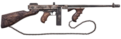 Thompson T150DC8 1927A-1 Wastelander .45 Cal 50+1 18" Finned Barrel, Aluminum Receiver, Fixed Stock 181041