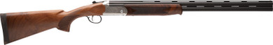 STEVENS 555E O/U 20GA 26" MC5SILVER ENGRAVED/WALNUT G22593