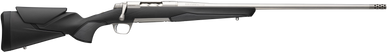 Browning 036008299 X-Bolt 2 Hunter Full Size 6.8 Western 3+1 24" Stainless Steel Threaded Barrel, Drilled & Tapped Stainless Steel Receiver, Adj Vari-Tech Black Composite Stock w/Adjustable Comb & LOP 176485
