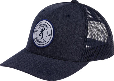 BROWNING CAP SCOUT LOGO NAVYBLUE W/CIRCLE PATCH LOGO ADJ 308664651