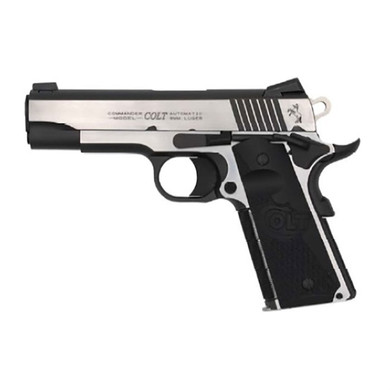 COMBAT ELITE COMMANDER 9MM LUGER 4.25'' BBL (1)9RD MAG SS/BLK 430100091