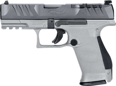 WALTHER PDP COMPACT 9MM 4" FS15-SHOT GRAY POLYMER FRAME G2858436