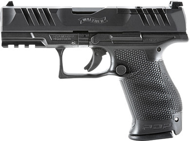 WALTHER PDP COMPACT 9MM 4" FS15-SHOT BLACK POLYMER FRAME G2851229