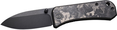 WE KNIFE BANTER 2.9" MARBLECARBON FIBER/BLACK STONEWASH 2004H