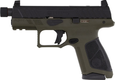 BERETTA APX A1 FS 9MM 4.2" OR15-SHOT OD GRN/BLK POLY THRD GJAXA1C915TAC