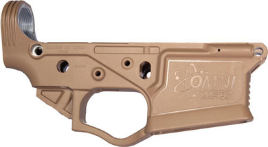 ATI OMNI HYBRID AR15 STRIPPED</br>LOWER RECEIVER POLYMER FDE << GATIGLOW200FDE
