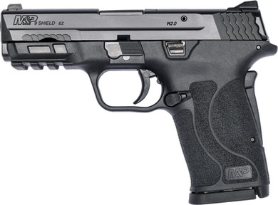 S&W SHIELD M2.0 M&P 9MM EZBLACKENED SS/BLK NO SAFETY G12437
