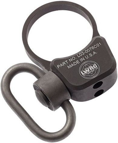 LWRC QD SLING MOUNT BLACKFOR AR-15 AMBIDEXTROUS 2000072A01