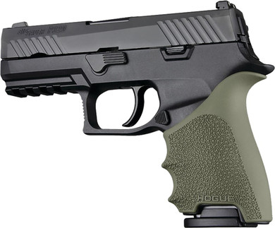 HandAll Beavertail Grip Sleeve Sig Sauer P320 Compact OD Green HA17611