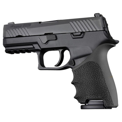 Hogue HandAll Beavertail Handgun Grip Sleeve for Sig Sauer P320 Compact Black HA17610