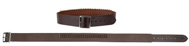 Hunter Leather Cartridge Belt .45 Caliber 40" - 45" Large Antique Brown HT1451L