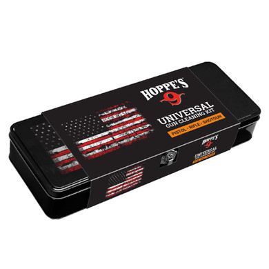 Hoppe's Universal Gun Cleaning Kit Tin Kit with Mops HSHHTM22