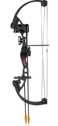 Bear Archery Compound Youth Bow - Brave RH Black IBAYS300BR