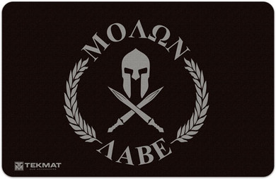 TEKMAT ARMORERS BENCH MAT11"x17" MOLON LABE FLAG 17MOLONLABE