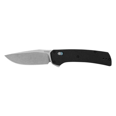 Kershaw Layup Folding Knife 3-2/5" Drop Point Blade Black KW2047