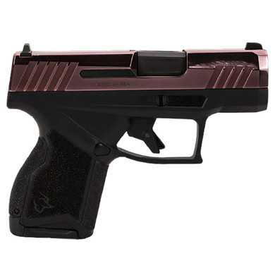 Taurus GX4 Handgun 9mm Luger 10rd Magazines (2) 3" Barrel Rose Gold Slide and Black TX1GX4M93110RG