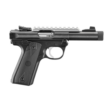 Ruger Mark IV 22/45 Handgun .22 LR 10rd Magazines(2) 4.40'' Threaded Barrel  Picatinny Rail. UR40190