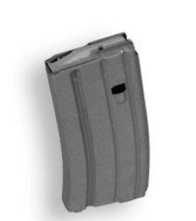 ASC AR Family Rifle Magazine Grey Follower .223 Rem Aluminum Grey 20/rd AB20223ALGMG
