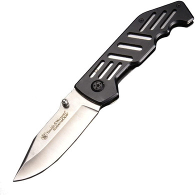 Smith & Wesson Ext Ops Folding Knife 3-1/5" Clip Point Blade PFSWA21CP