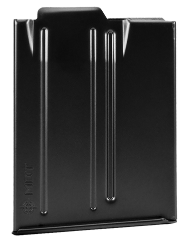 Mdt Sporting Goods Inc 102013BLK AICS Magazine  10rd Extended 308/6.5 Creedmoor Short Action Black Steel w/ Binder Plate 157645