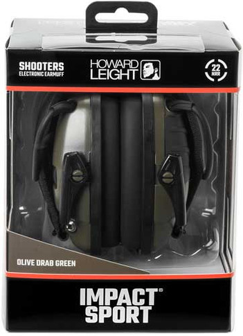 HOWARD LEIGHT IMPACTELECTRONIC EAR MUFF NRR22 R01526