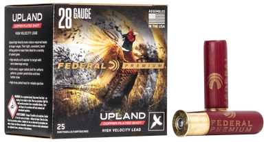 Federal P28375 Premium Wing-Shok High Velocity 28Gauge 2.75" 3/4oz 7.5Shot 25 Per Box/10 Case 117034