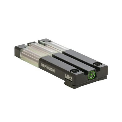 Meprolight Fiber-Tritium Bullseye Rear Sight for Glock MOS Green MKML63105