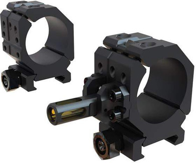 Wheeler Engineering 2-Piece Picatinny Rail Scope Rings 1" Low PH1099904