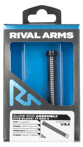 Rival Arms RA50G111T Guide Rod Assembly  Fits Glock 17 Gen4 Tungsten 124551