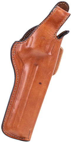 Bianchi 10309 5BHL Thumbsnap  OWB Size 08 Tan Leather Belt Loop Fits S&W N Frame/Colt Anaconda 4" Barrel Right Hand 29365