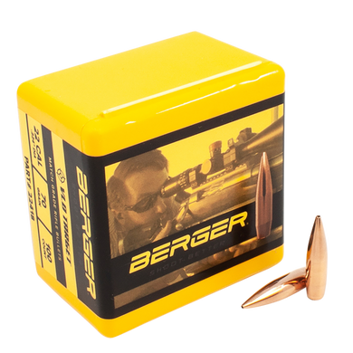 Berger Bullets 22418 VLD Target Long Range 22Cal 70gr 100/Box 69001