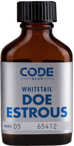 Code Blue OA1001 Doe Estrous  Deer Attractant 1oz Bottle 32100