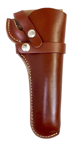 Hunter Company 1100-16 Belt  OWB Size 16 Chestnut Tan Leather Belt Loop Fits SA Revolver Fits 4.75-5.50" Barrel Right Hand Compatible w/ Hunter Buscadero/Straight Cartridge Belts 149449