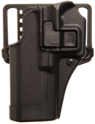 Blackhawk 410520BKL Serpa CQC  OWB Size 20 Matte Black Polymer Belt Loop/Paddle Fits S&W J Frame Fits 2" Barrel Left Hand 43920