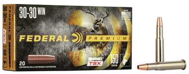Federal P3030G Premium  30-30Win 150gr Barnes TSX 20 Per Box/10 Case 59172